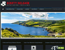 Tablet Screenshot of equityreleasenorthernireland.com